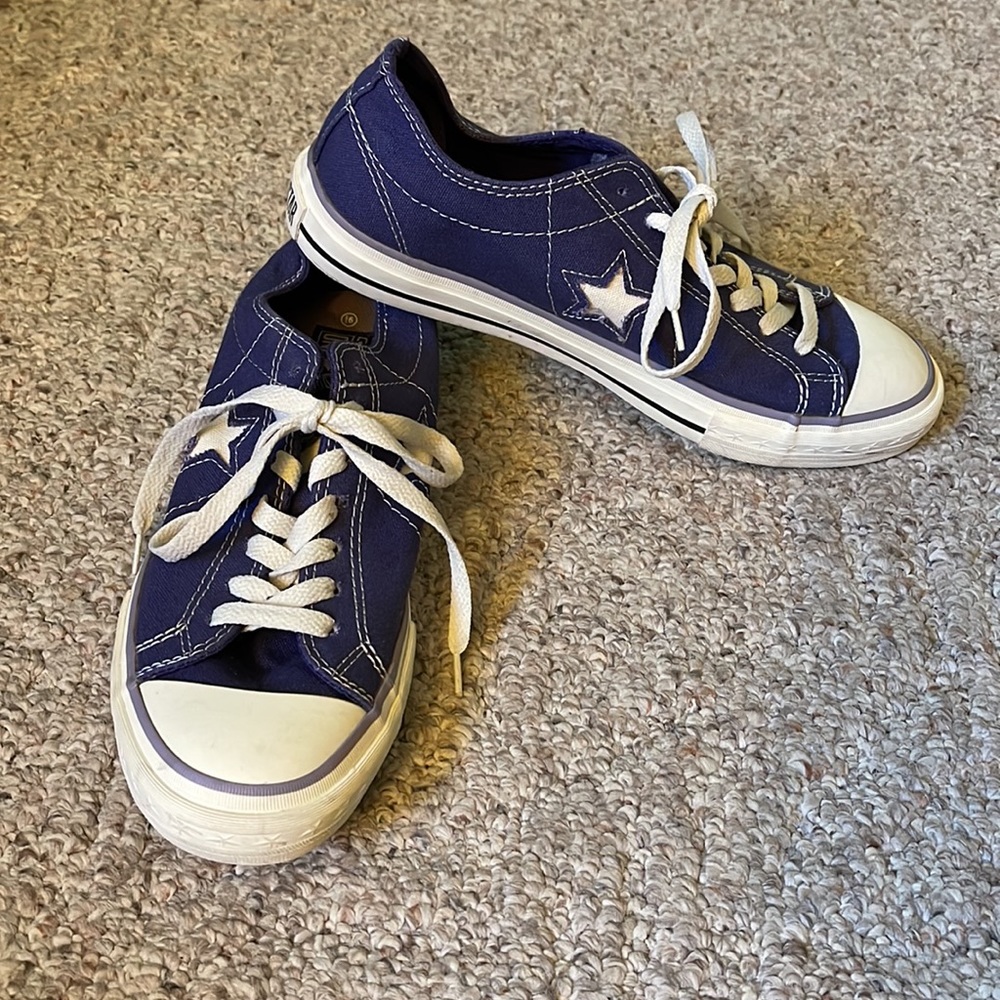 Converse One Star Low Top Blue Iris
